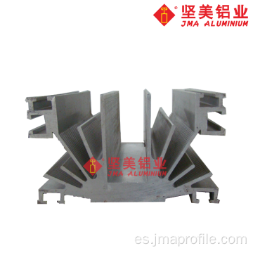 Perfil de extrusión de disipadores de calor de aluminio industrial